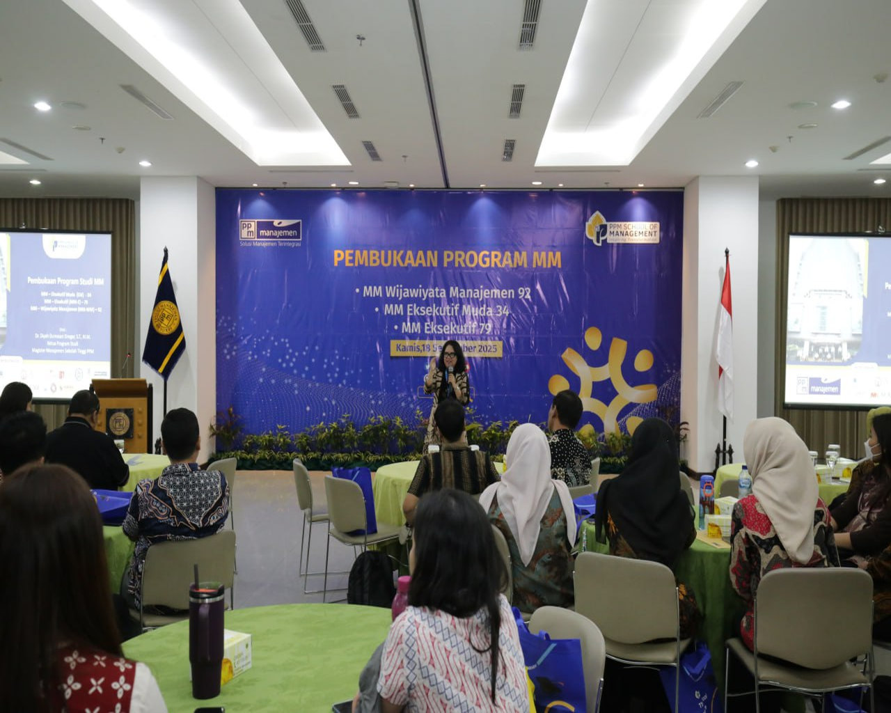 Siap Cetak Pemimpin Tangguh, PPM School Sambut Mahasiswa Baru Program MM