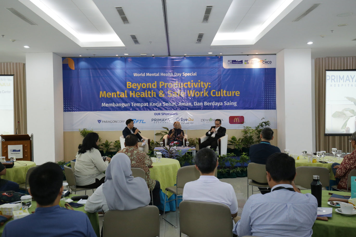 PPM Manajemen Dorong Kesadaran Kesehatan Mental di Dunia Kerja Lewat Seminar “World Mental Health Day”
